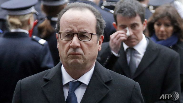 france will never yield to terror hollande