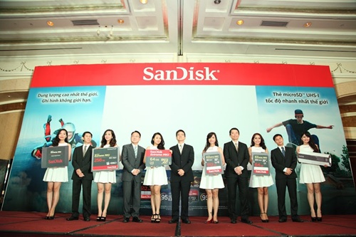 sandisk brings worlds highest capacity memory card to vn