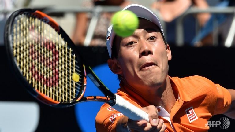 nishikori eases into open second round