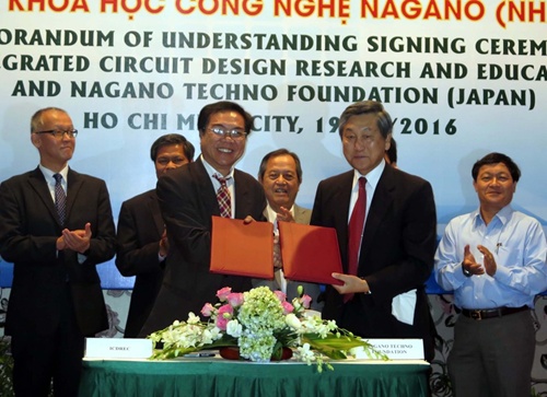 vn and japan signs mou on ic development