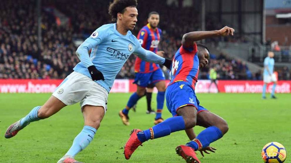 Man City winning run ends in draw at Crystal Palace