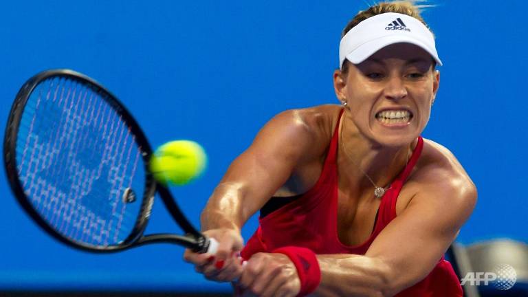 kerber helps germany scrape into hopman final