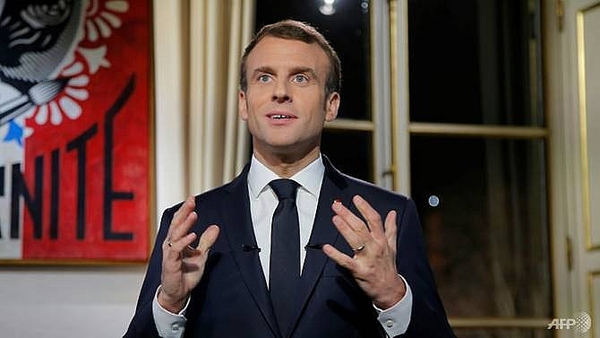upbeat macron vows to do better amid yellow vest protests
