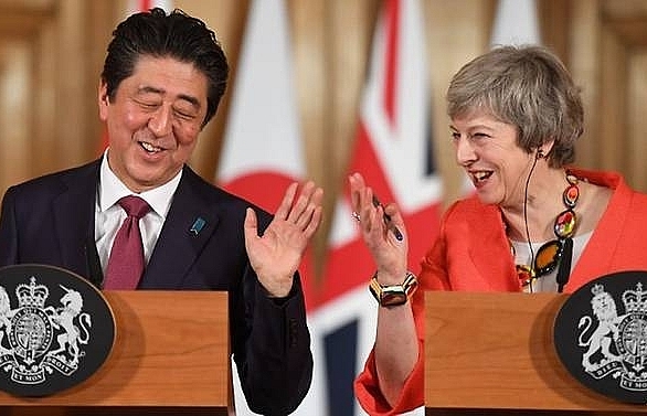 Japanese PM voices hope Britain can avoid no-deal Brexit