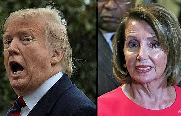 Trump and Pelosi clash again but others see possible paths