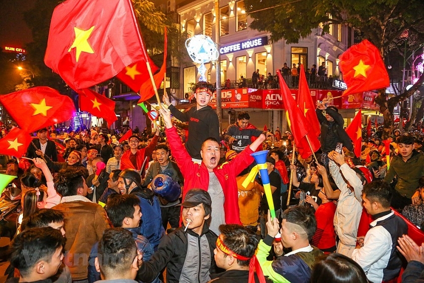 celebrations in hanoi as vietnam advance to quarter finals