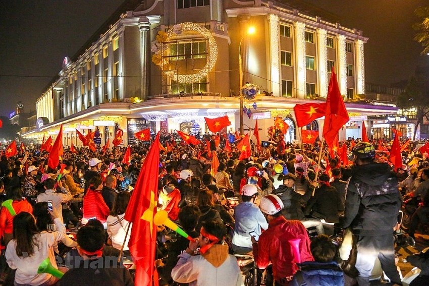 celebrations in hanoi as vietnam advance to quarter finals
