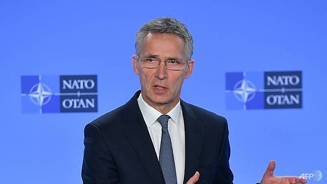 nato chief says trumps funding gripes having real results