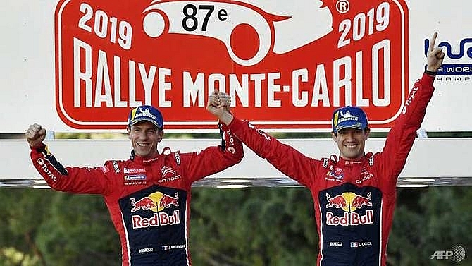 world champion ogier wins season opening monte carlo rally