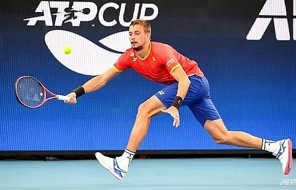 Moldova anthem gaffe mars ATP Cup in Australia
