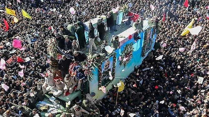 at least 50 dead in stampede at iran generals funeral