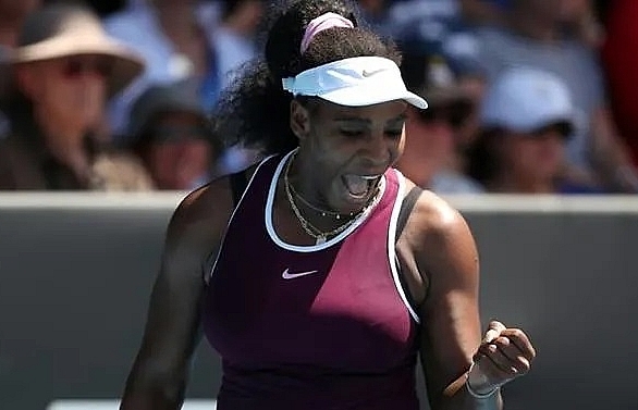 Serena drops set before reaching Auckland quarters