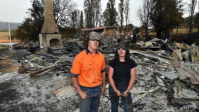 fire hit australian farmers vow to rise from the ashes