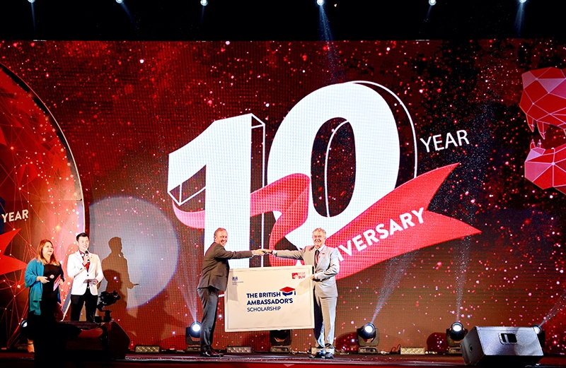 british university vietnam celebrates 10 year anniversary