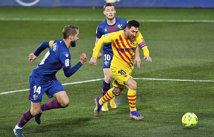 Barca triumph as Messi makes 500th Liga appearance
