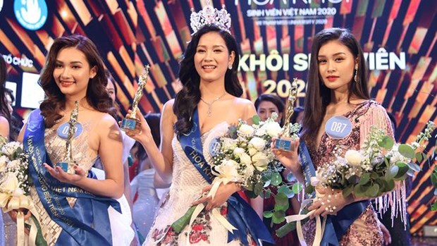 nam can tho university student crowned vietnam miss university