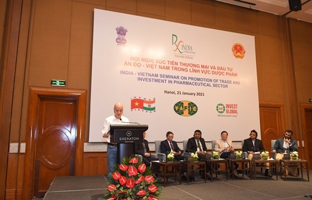 Vietnamese, Indian pharmaceutical firms have great opportunities in Vietnam