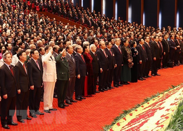 13th national party congress officially opens in hanoi