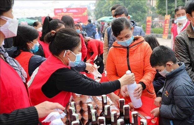 Hanoi Red Cross Society supports poor, AO victims ahead of Tet