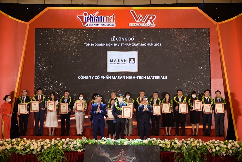 Masan High-Tech Materials among Vietnam's 50 Best Performing Companies 2021
