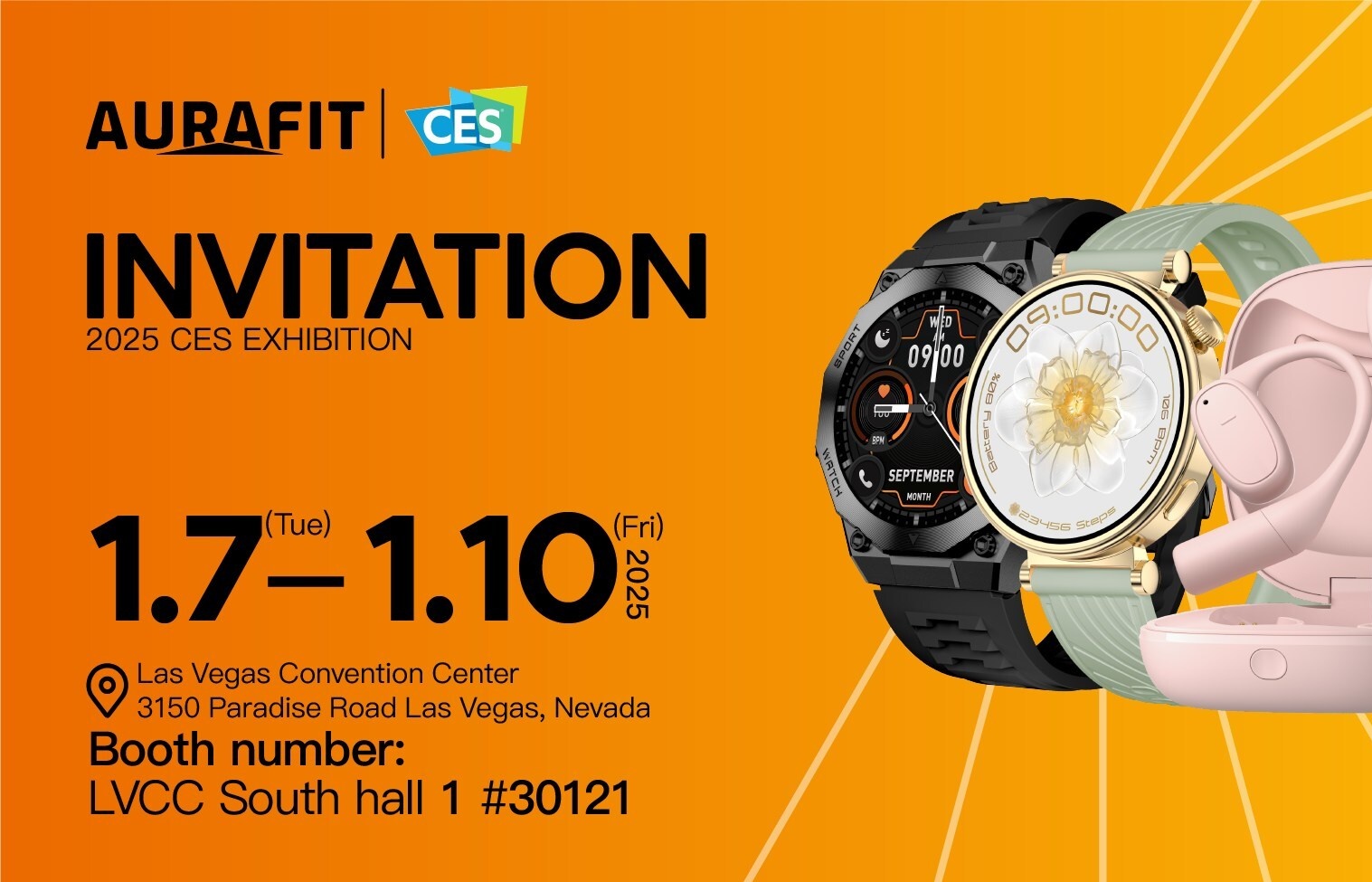 CES 2025: Aurafit to Unveil G12 Smartwatch, the Ultimate Companion for A Connected, Active, and Healthy Life