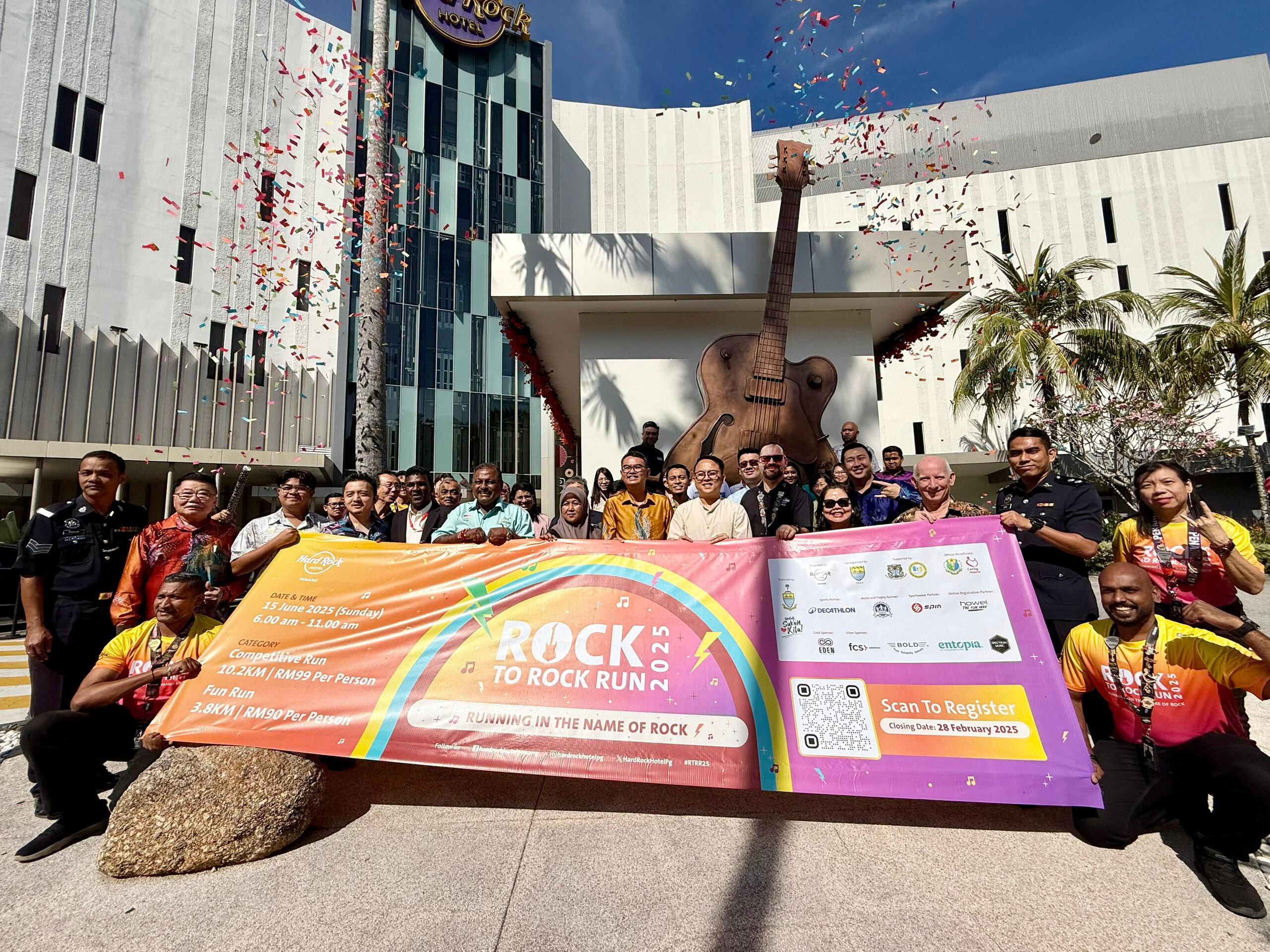 Press Conference of Rock to Rock Run 2025 at Hard Rock Hotel Penang