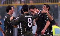 Lazio keep on title trail as Palermo slip up