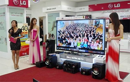 LG rings in spectacular results