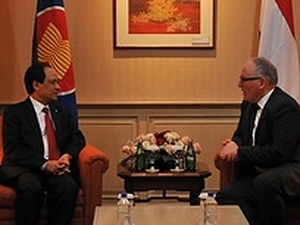 asean netherlands strengthen cooperation