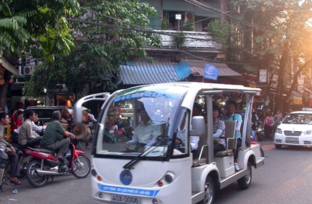 electric transport for tourism spots