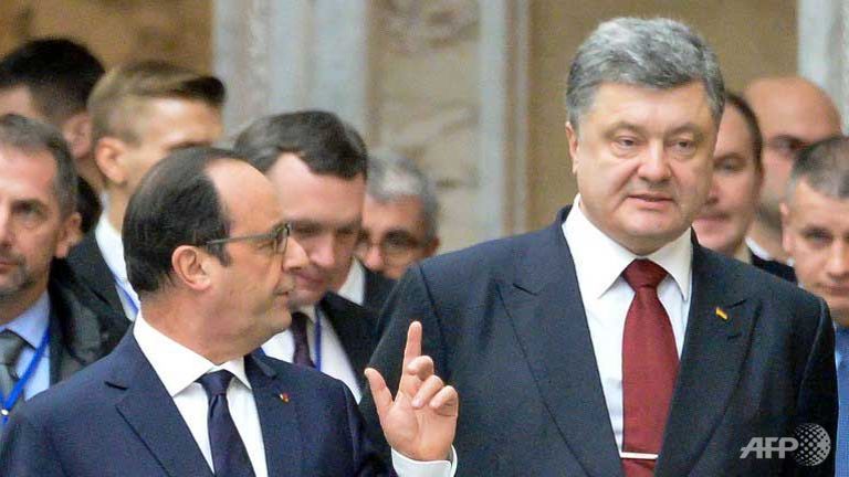 leaders start ukraine peace summit as bloodshed mounts