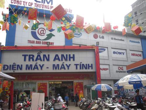 tran anh to close 2 electronics supermarkets