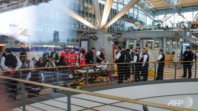 pepper spray prankster may have sparked germany airport alarm