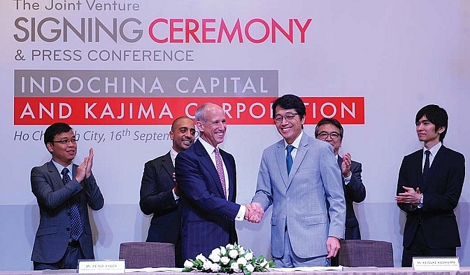 indochina capital teams up with kajima corporation