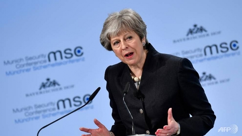 May pleads for 'urgent' post-Brexit EU security deal