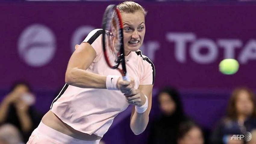 kvitova takes qatar title and heads back into top 10