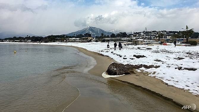 beast from the east sends siberian cold blast across europe