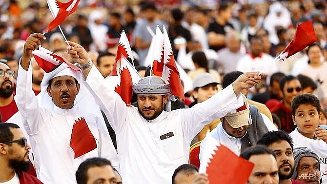 thousands of qataris celebrate greatest triumph