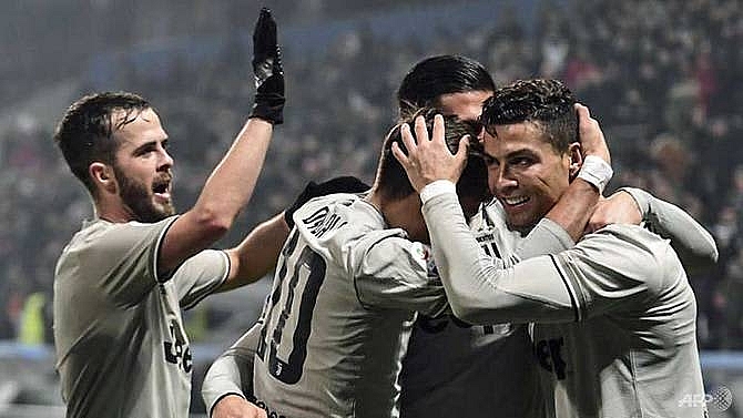 Football: Cristiano Ronaldo keeps Juventus flying with 'important' win over  AC Milan