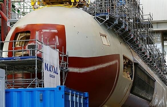 australia signs massive sub deal with french firm