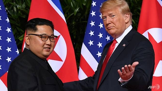 kim trump summit a remarkable breakthrough for peace moon