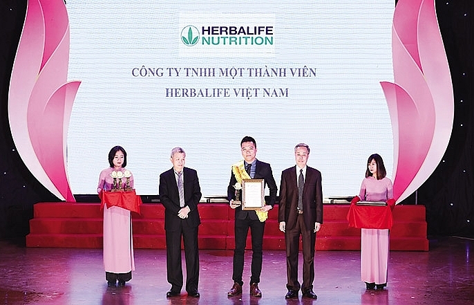 Herbalife Vietnam wins Golden Product award