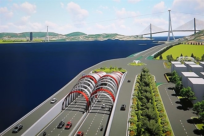 quang ninh plans to build undersea tunnel at cua luc bay
