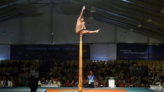 india hosts first yoga on a pole world championships