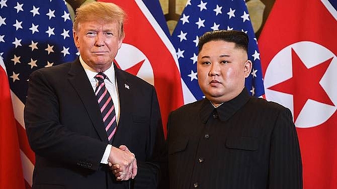 kim jong un donald trump meet for second us north korea summit