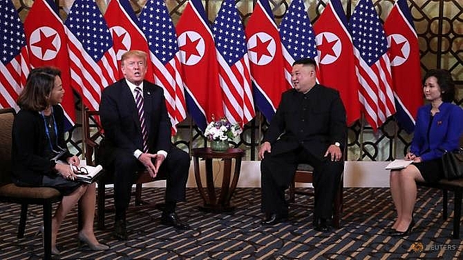 kim jong un donald trump meet for second us north korea summit