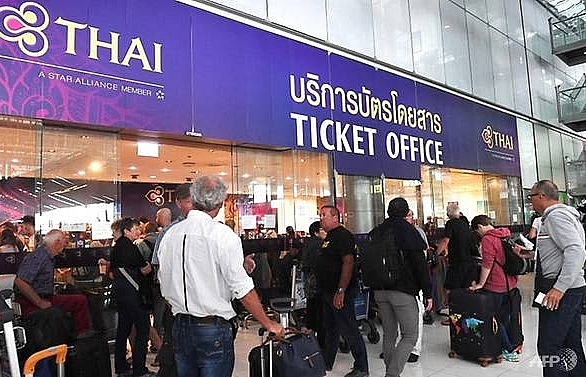 Tourists stranded in Bangkok as Thai Airways cancels flights over Pakistan
