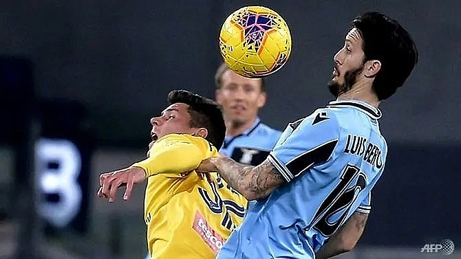 lazio miss chance to go second with verona stalemate