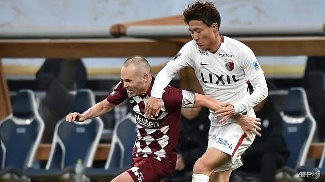 iniesta debut as virus disrupts asian champions league kick off