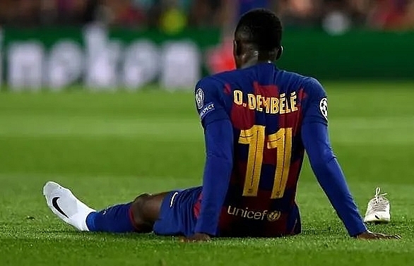 Barca's Dembele out of Euro 2020 after hamstring surgery
